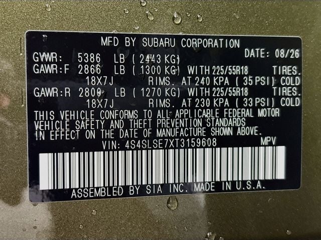 2026 Subaru Forester Hybrid Premium Hybrid