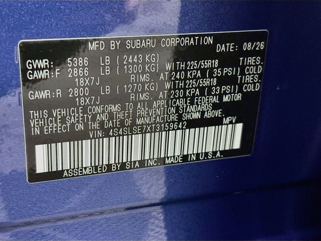 2026 Subaru Forester Hybrid Premium Hybrid