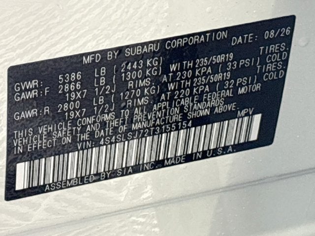 2026 Subaru Forester hybrid Sport Hybrid