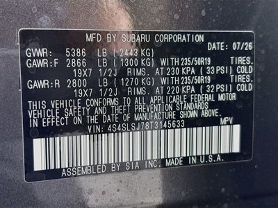 2026 Subaru Forester Sport Hybrid
