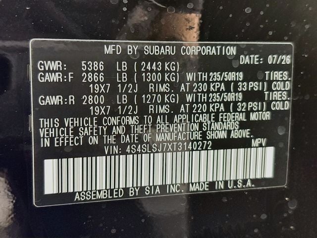 2026 Subaru Forester Hybrid Sport Hybrid