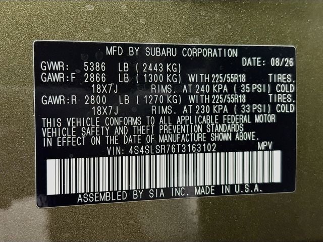 2026 Subaru Forester Hybrid Limited Hybrid
