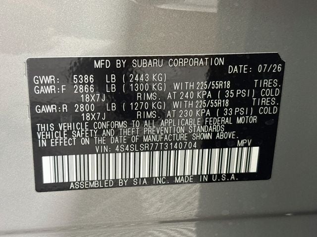 2026 Subaru Forester Hybrid Limited Hybrid