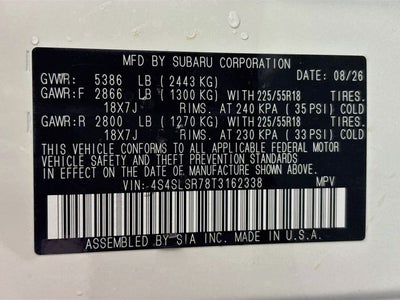 2026 Subaru Forester Hybrid Limited Hybrid