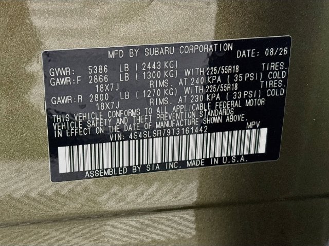 2026 Subaru Forester Hybrid Limited Hybrid