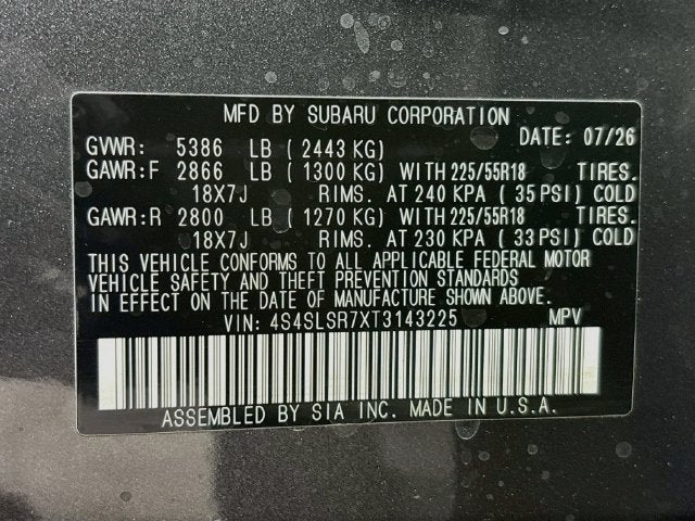 2026 Subaru Forester Limited Hybrid