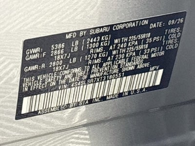 2026 Subaru Forester Hybrid Limited Hybrid