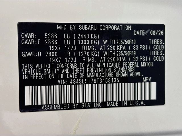 2026 Subaru Forester Touring Hybrid
