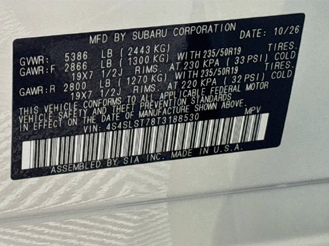 2026 Subaru Forester Hybrid Touring Hybrid