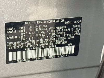 2026 Subaru Forester Hybrid Touring Hybrid