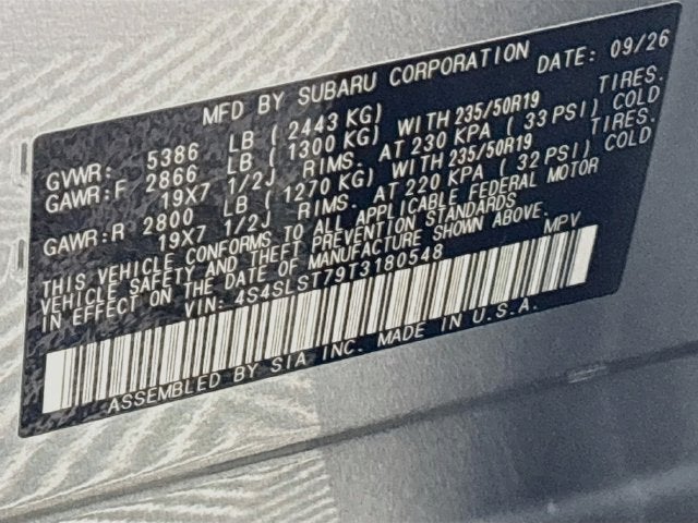 2026 Subaru Forester Hybrid Touring Hybrid