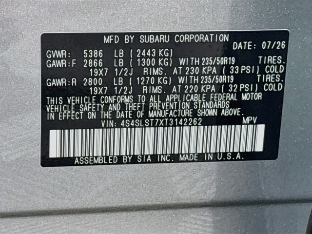 2026 Subaru Forester Hybrid Touring Hybrid