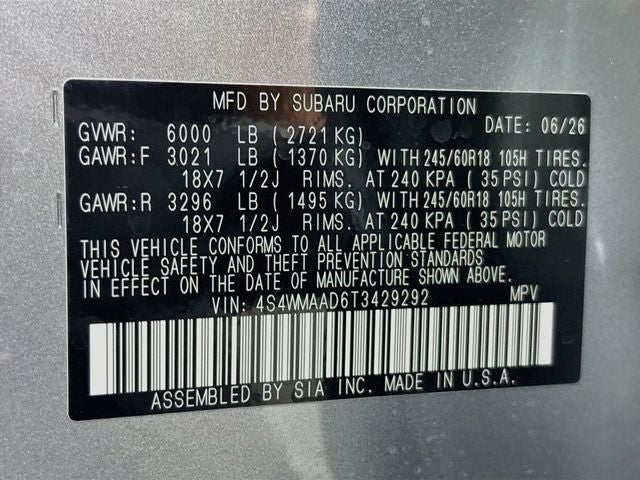 2026 Subaru Ascent Premium