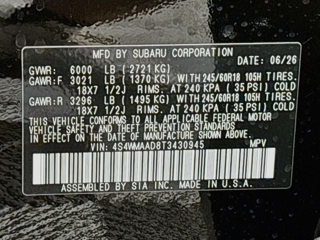 2026 Subaru Ascent Premium