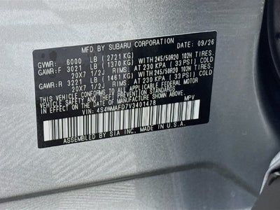2027 Subaru Ascent Limited