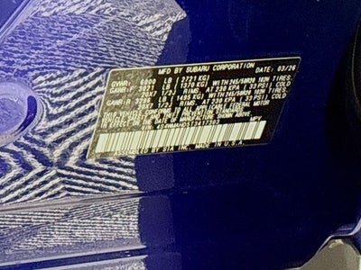 2026 Subaru Ascent Limited Bronze Edition