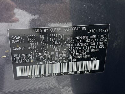 2023 Subaru Ascent Limited