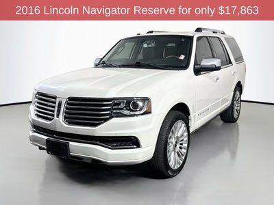 2016 Lincoln Navigator Reserve