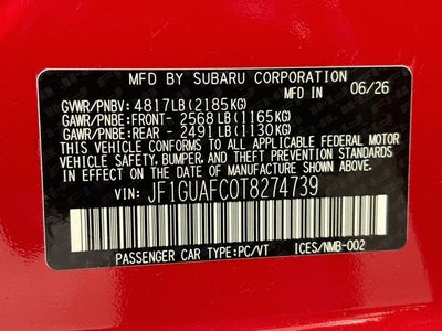 2026 Subaru Impreza Sport
