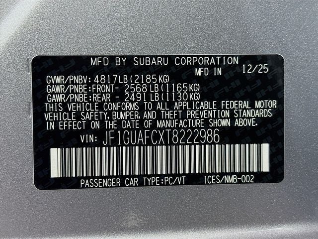 2026 Subaru Impreza Sport