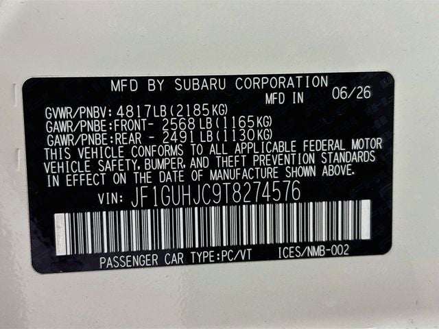 2026 Subaru Impreza 2.5RS