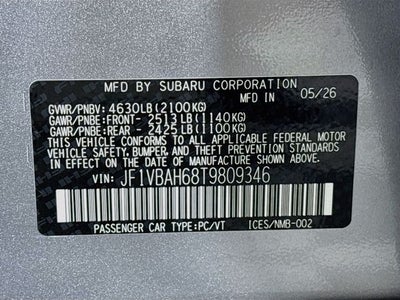 2026 Subaru WRX Base