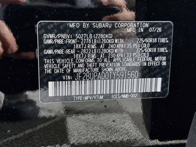 2026 Subaru Outback Premium