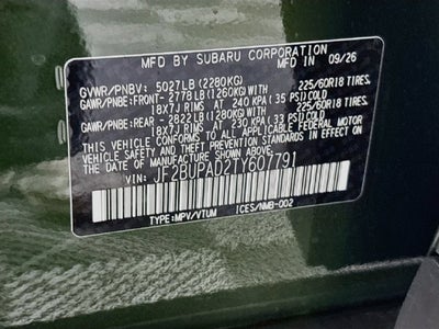 2026 Subaru Outback Premium