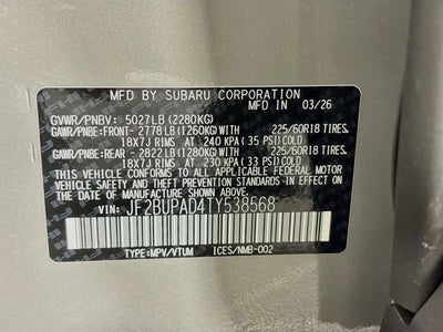 2026 Subaru Outback Premium