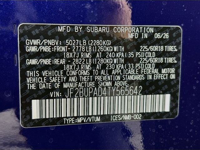 2026 Subaru Outback Premium