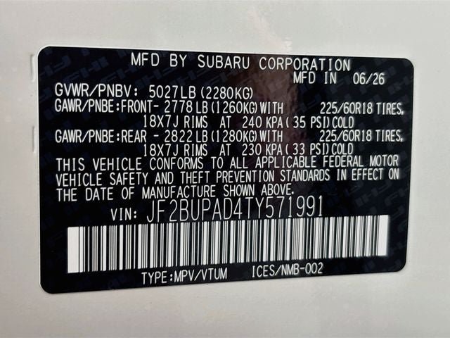 2026 Subaru Outback Premium