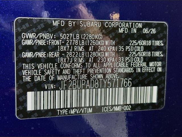 2026 Subaru Outback Premium