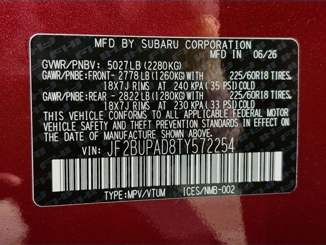2026 Subaru Outback Premium