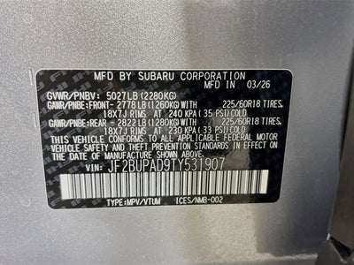 2026 Subaru Outback Premium