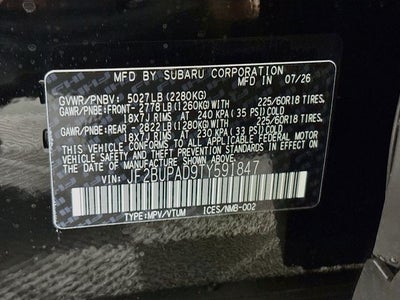 2026 Subaru Outback Premium