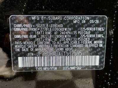 2026 Subaru Outback Premium