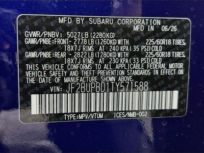 2026 Subaru Outback Premium