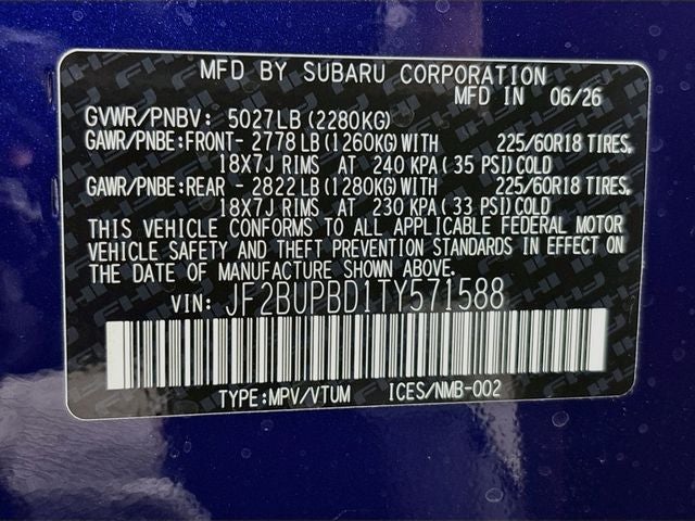 2026 Subaru Outback Premium