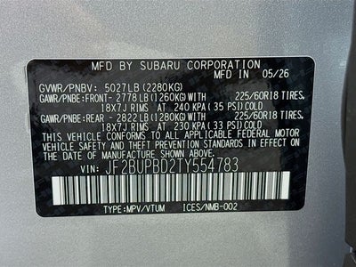 2026 Subaru Outback Premium