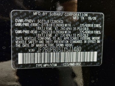 2026 Subaru Outback Premium