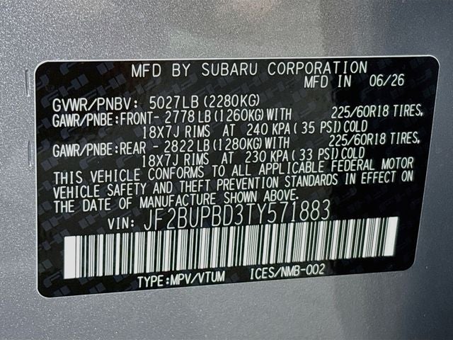 2026 Subaru Outback Premium