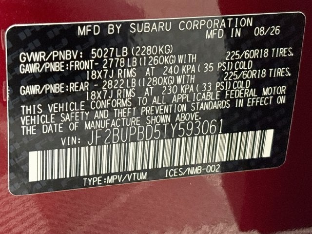 2026 Subaru Outback Premium