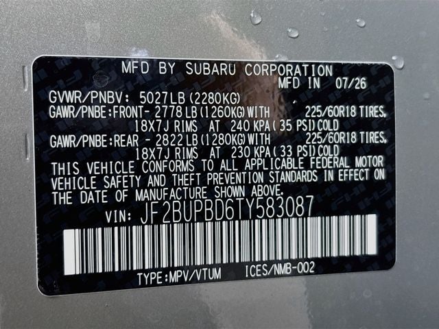 2026 Subaru Outback Premium