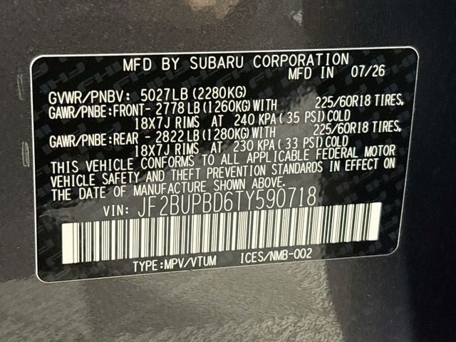 2026 Subaru Outback Premium
