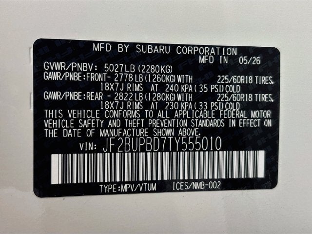 2026 Subaru Outback Premium