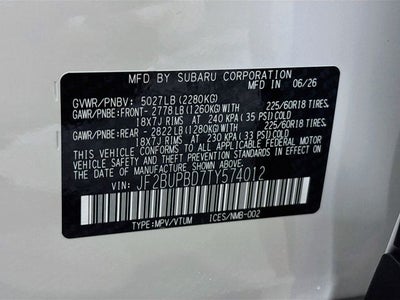 2026 Subaru Outback Premium