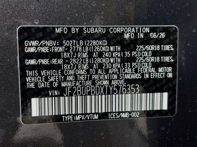 2026 Subaru Outback Premium