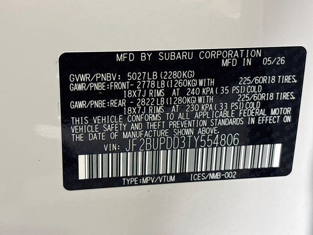 2026 Subaru Outback Limited