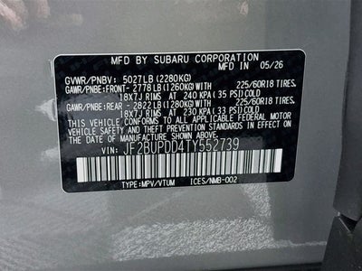 2026 Subaru Outback Limited