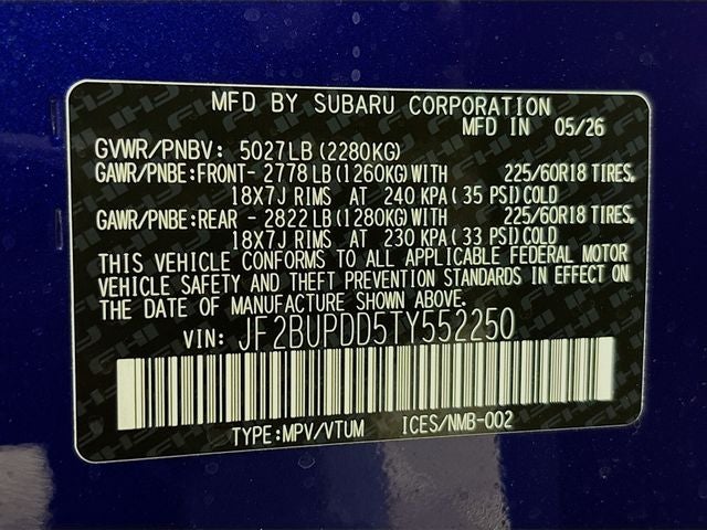 2026 Subaru Outback Limited